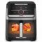 Мультипіч Tefal Easy Fry Silence XXL Smart Vision, 1800Вт, чаша-7л, сенсорне керув., 55 програм, з віконцем, пластик, нерж. сталь-чорний