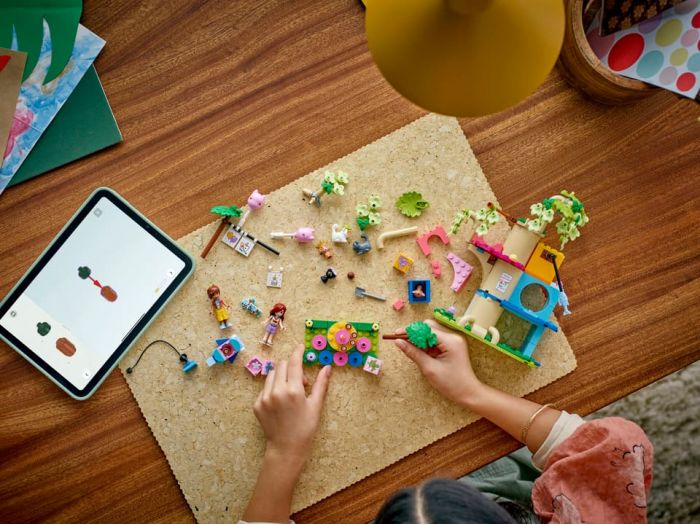 Конструктор LEGO Friends День народження кота і будинок на дереві