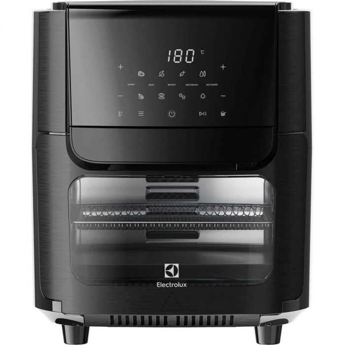 Мультипіч Electrolux 1800Вт, чаша-12л, сенсорне керування, 12 авто. програм, віконце, пластик, чорний