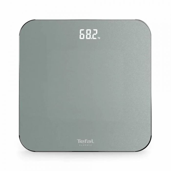 Ваги Tefal підлогові Classic, 180кг, AAAx3 в комплекті, скло, сірий