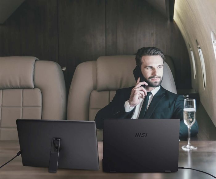 Монітор портативний MSI 15.6" PRO MP161-E2U mHDMI, 2xUSB-C, MM, IPS, Cover