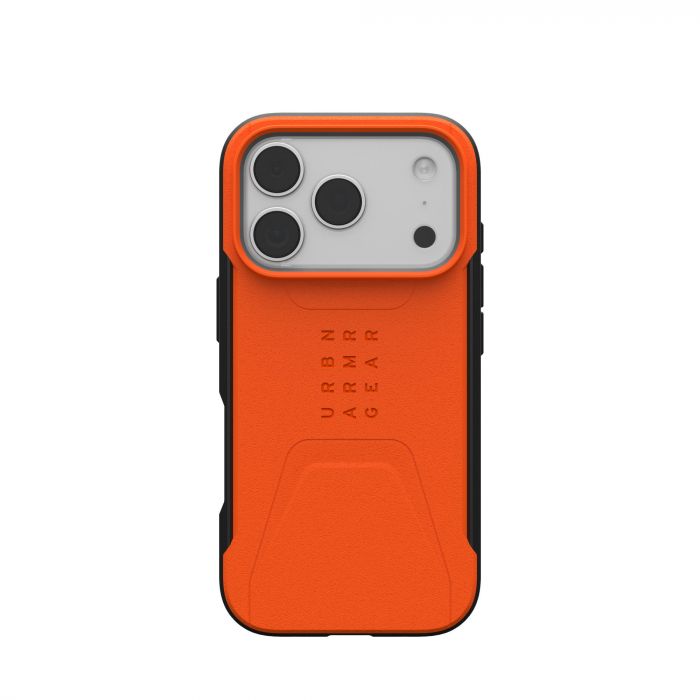 Чохол UAG для iPhone 17 Pro, Civilian MagSafe, Orange