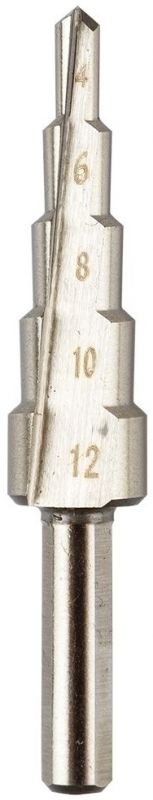 Свердло по металу ступінчасте GRAPHITE HSS 4x12мм