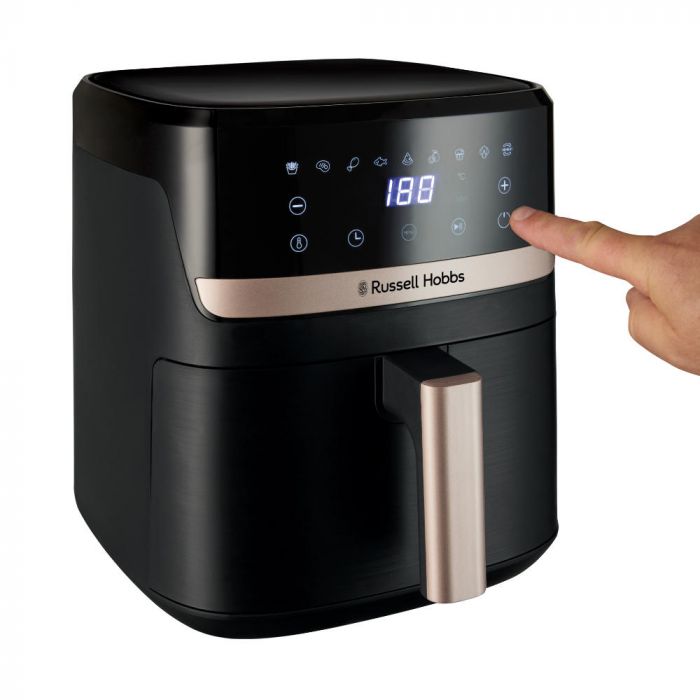 Мультипіч Russell Hobbs 1500Вт, чаша-5.5л, сенсорне управл., 9 авто. программ, пластик, чорний