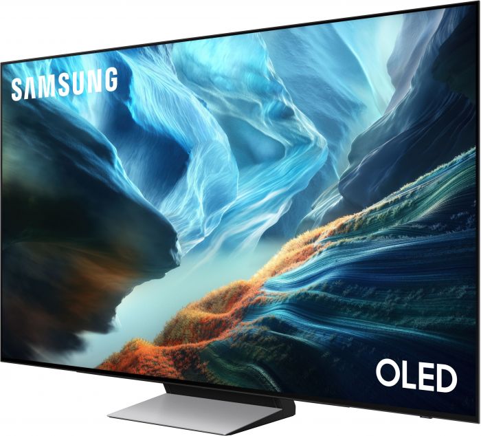 Телевізор 55" Samsung OLED 4K 165Hz VRR (100Hz Native) Smart Tizen Black