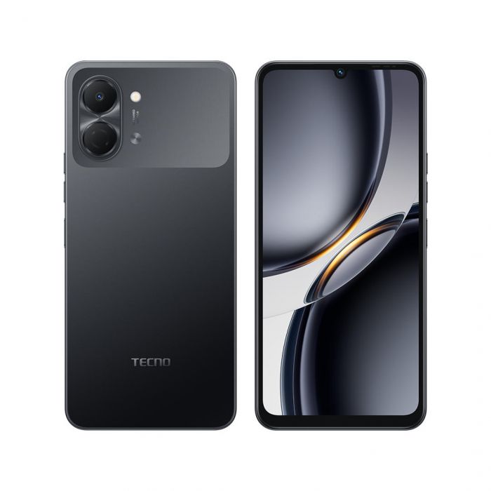 Смартфон TECNO Spark Go 3 (KN3) 6.75" 4/64ГБ, 2SIM, 5000мА•год, Ink Black