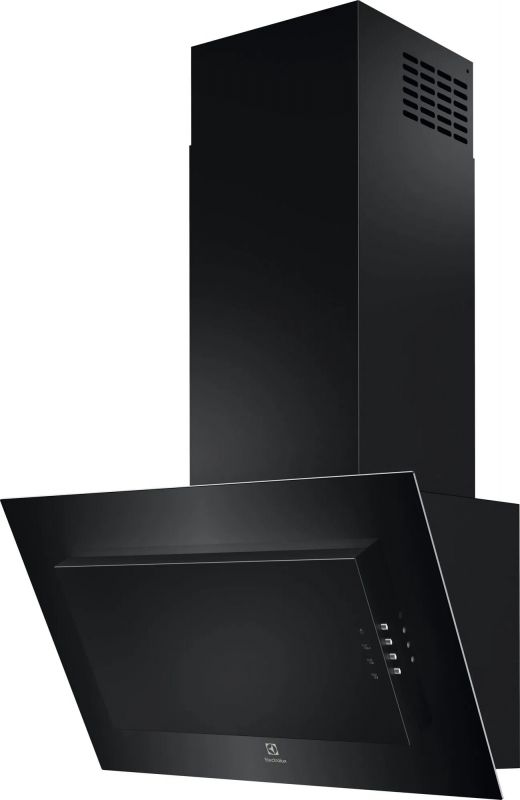Витяжка Electrolux вертикальна, 60см, 600м куб год., чорний