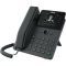 Телефон IP Fanvil V62G-Black 2xGE LAN, 12 SIP ліній, 21 DSS клавіш, VPN, SW Linux, PoE, 2.8" кольоровий дисплей, чорний