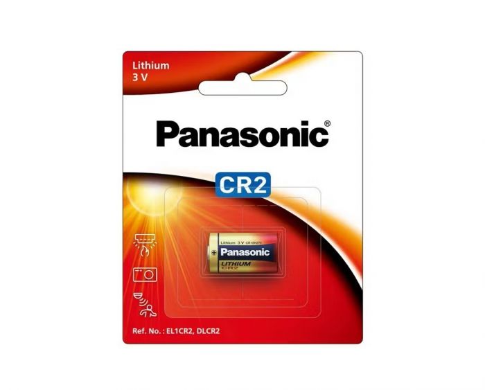 Батарейка Panasonic літієва CR2 блістер, 1 шт.