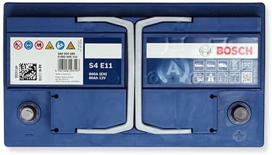 Акумулятор Bosch S4 12В 80Аг 800А R+ (0 092 S4E 111)