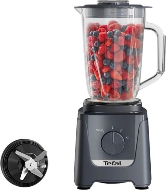 Блендер Tefal стаціонарний Blendforce 600Вт, чаша-1250мл, графітовий