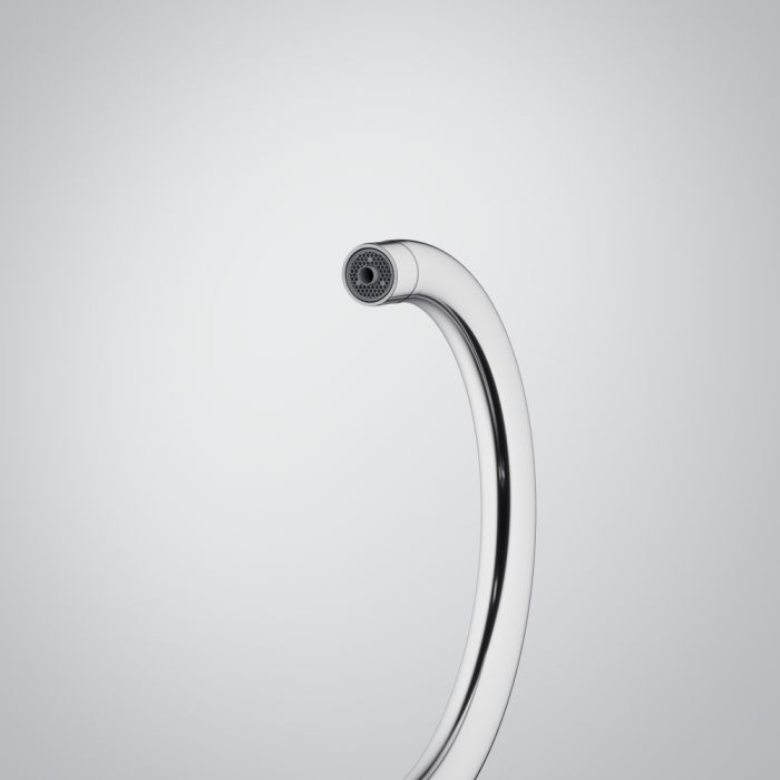 Змішувач для кухні Franke Lina J Clear Water 2.0, довж.виливу - 216 мм, поворотний, 1+1 фільтр, хром