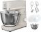 Кухонна машина Electrolux, 1200Вт, чаша-метал, корпус-метал, насадок-4, білий
