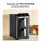 Мультипіч Tefal Easy Fry Crispy Stack, 2700Вт, чаша-6+4л, сенсорне керув., 2 чаши, гриль, пластик, чорний