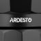 Гейзерна кавоварка Ardesto Midori, 120мл, 3 чашки, алюміній, бамбук