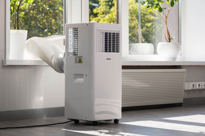 Кондиціонер мобільний ARDESTO CoolFlex 25м2 on/off 9000BTU 2.5кВт A/- R290 білий