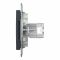 Розетка комп'ютерна RJ45 Schneider Electric, Asfora (антрацит, без рамки)