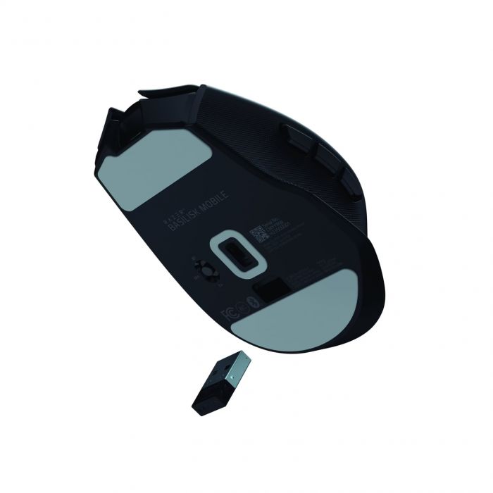 Миша Razer Basilisk Mobile, RGB, USB-A/WL/BT, чорний