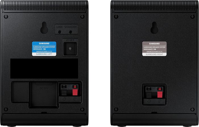 Комплект тилової акустики Samsung SWA-9250S 120Вт, 2.0, BT, Dolby Atmos, чорний