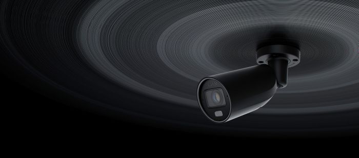 IP-камера дротова Ajax BulletCam HLVF 5 MP Black, 2.8–12 мм, PoE, True WDR, IP67, ІЧ 60 м, LED 40 м, аудіо, кут огляду 31° до 111°, вулична, чорна, 126276.217.BL1