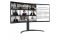 Монітор LG 34" 34WR55QK-B 2xHDMI, DP, USB-C, Audio, VA, 3440x1440, 100Hz, CURVED, sRGB 99%, HAS, HDR10