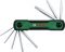 Ключі шестигранні Bosch Torx 8 в 1 складаються в корпус, набір 8шт