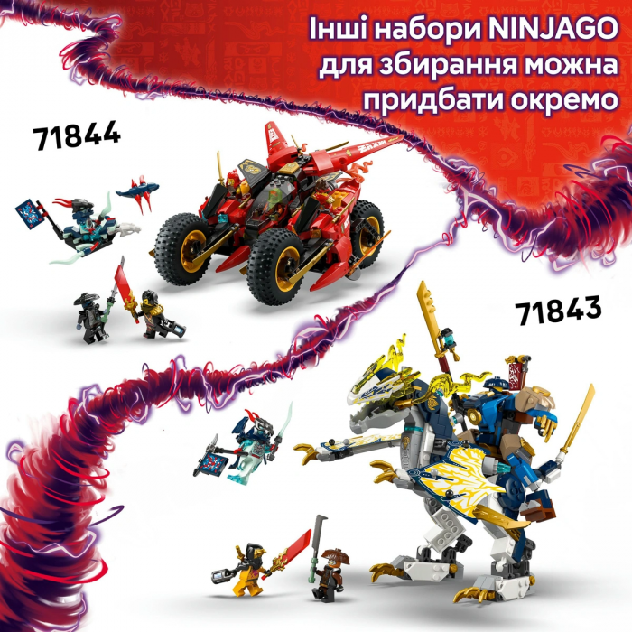 Конструктор LEGO Ninjago Реактивний робот Ллойда