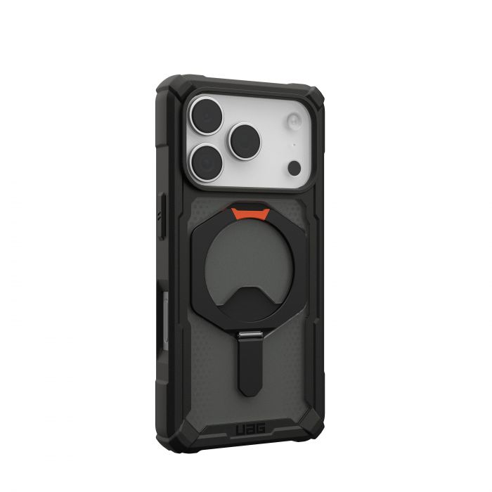 Чохол UAG для iPhone 17 Pro, Plasma XTE MagSafe, Black/Pop Orange
