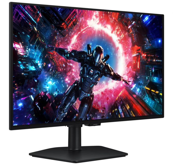 Монітор Samsung 27" Odyssey OLED G7 HDMI, DP, OLED, 3840x2160, 165Hz, 1ms, Pivot