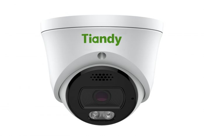 IP-камера Tiandy TC-C38XQ Spec:I3W/E/Y/2.8mm/V4.2, 8MP, EW, Color Maker Turret, 2.8mm, f/1.6, LED15m, IR30m, DC12V, PoE, IP66, Speaker