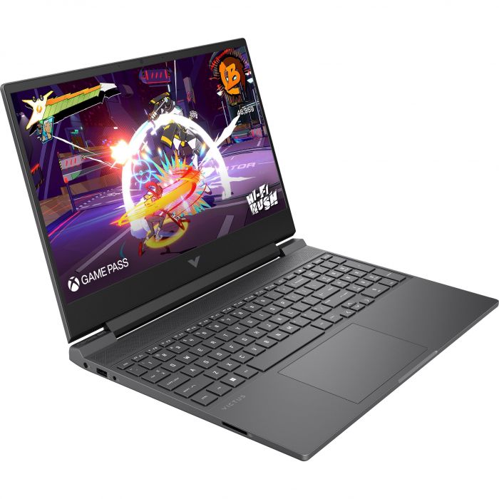 Ноутбук HP Victus 15-fa2701ua 15.6" FHD IPS AG, Intel i5-13420H, 16GB, F512GB, NVD4050-6, DOS, сірий
