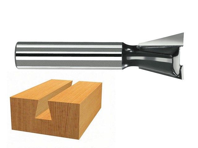 Фреза пазова Bosch Professional ЛГ Std S8 D14 L14 15°