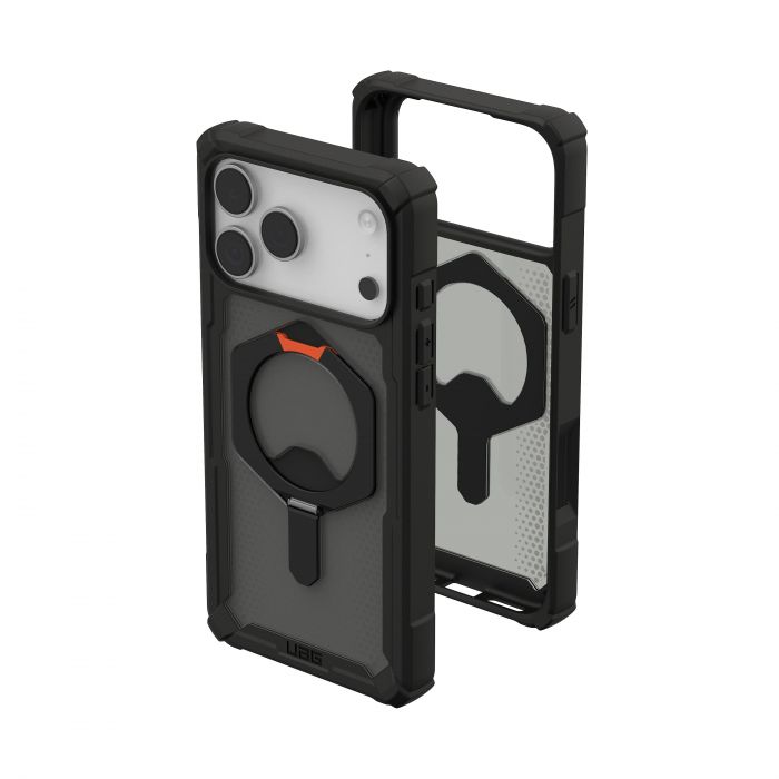 Чохол UAG для iPhone 17 Pro Max, Plasma XTE MagSafe, Black/Pop Orange