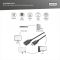 Кабель DIGITUS HDMI High speed + Ethernet (AM/AF) 2.0м, чорний