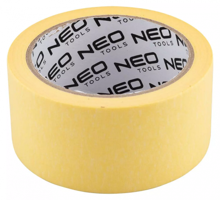 Стрічка малярна Neo Tools, 25мх48мм, жовтий
