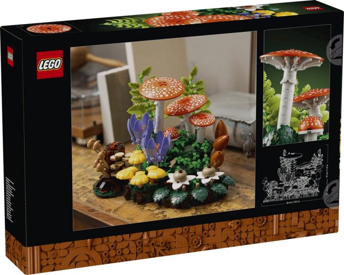 Конструктор LEGO Botanicals Лісові гриби