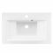 Раковина, умивальник ARDESTO Emma, штучний камінь, прямокут., з отвором для змішувача, з отвором для переливу, 700х447х140мм, накладний, білий