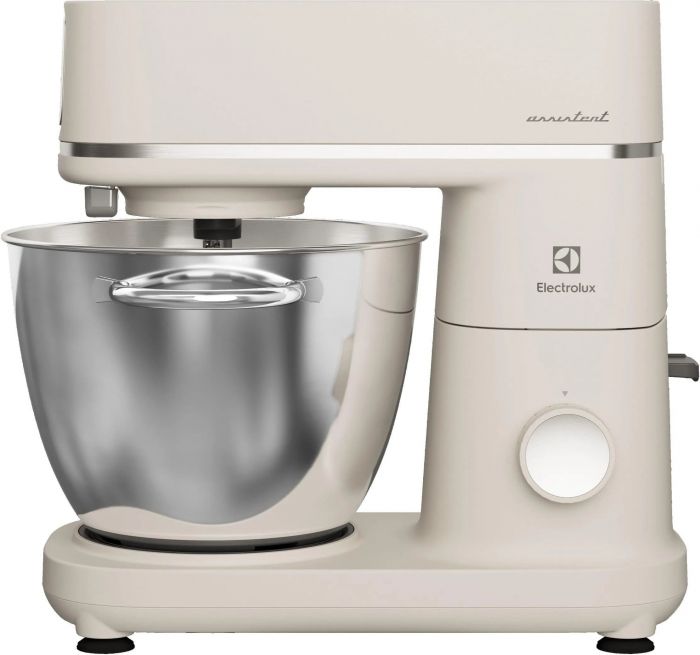 Кухонна машина Electrolux, 1200Вт, чаша-метал, корпус-метал, насадок-4, білий