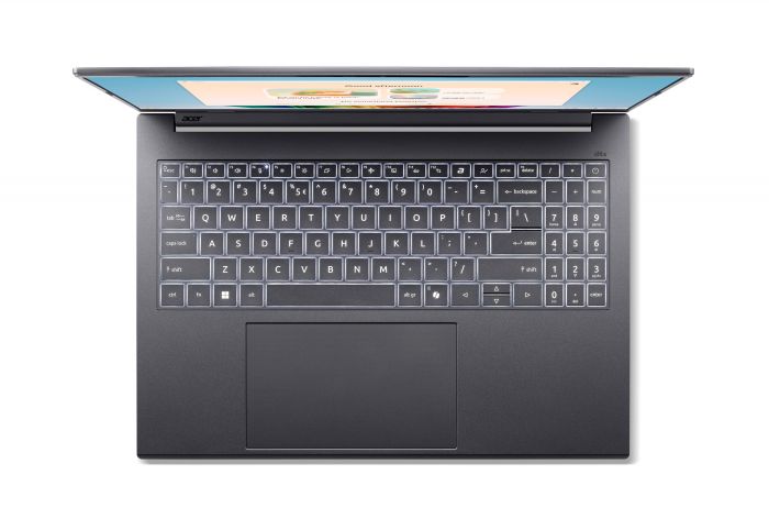 Ноутбук Acer Aspire 16 A16-61M 16" WUXGA+ OLED, AMD R5-340, 32GB, F1TB, UMA, Lin, сірий