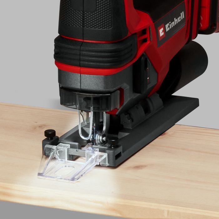 Лобзик акумуляторний Einhell TE-JS 18/100 Li - Solo, PXC, 18В, 3000 об/хв, ход 26 мм, 1.87 кг (без АКБ і ЗП)