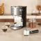 Кавоварка Krups ріжкова Virtuoso+ Tamping System 1л, мелена, ручний капучинатор, 15 бар, сірий