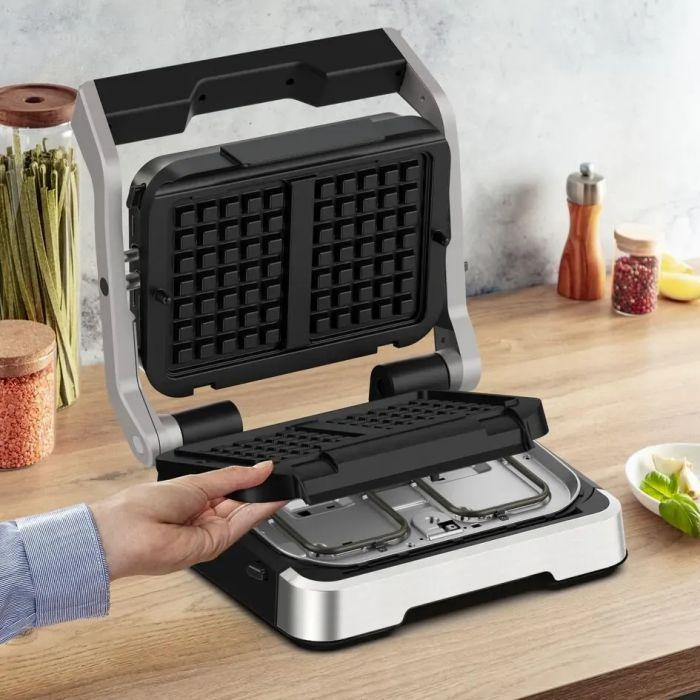 Форма для випікання вафель для грилів Optigrill, алюміній, чорний