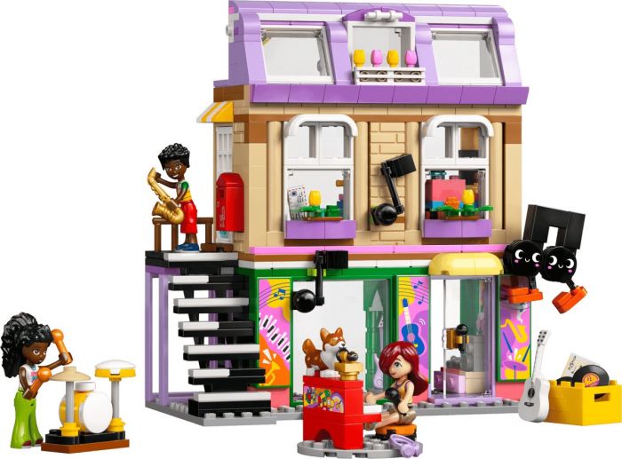 Конструктор LEGO Friends Музична крамниця і квартира