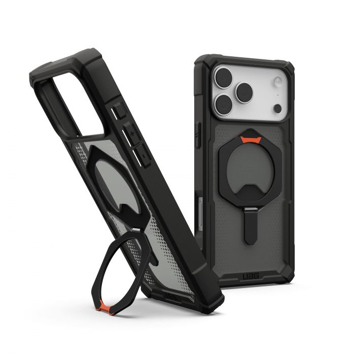 Чохол UAG для iPhone 17 Pro Max, Plasma XTE MagSafe, Black/Pop Orange