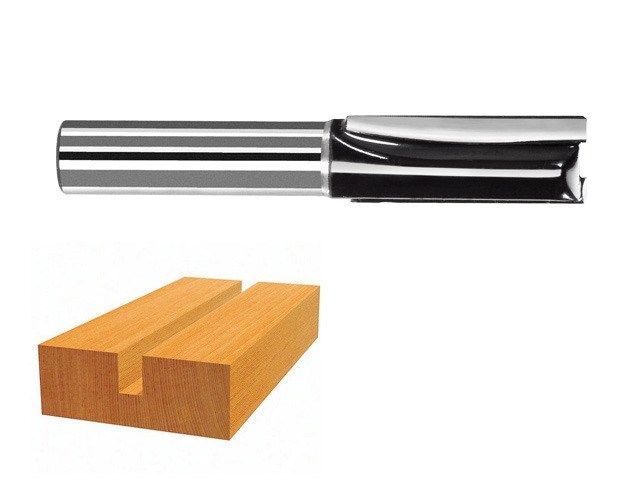 Фреза пазова Bosch Professional з двома лезами Std S8 D8 L25.4