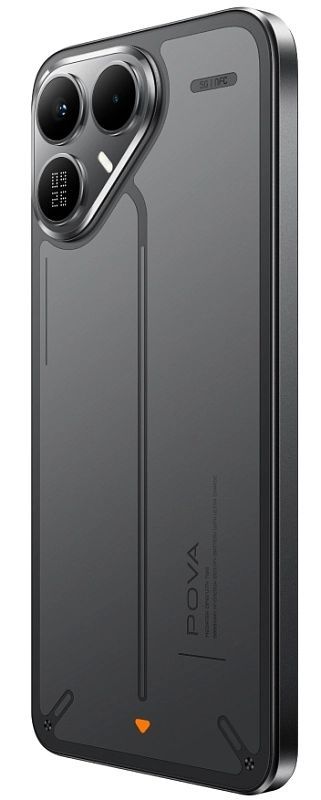 Смартфон TECNO POVA 8 5G (LK6) 6.76" 8/256ГБ, 2SIM, 8000мА•год, Graphite Black