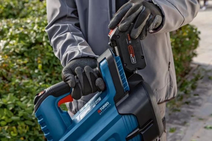 Повітродув садовий акумуляторний Bosch AdvancedLeafBlower 18В-750 198 км/год 2.8кг без АКБ і ЗП
