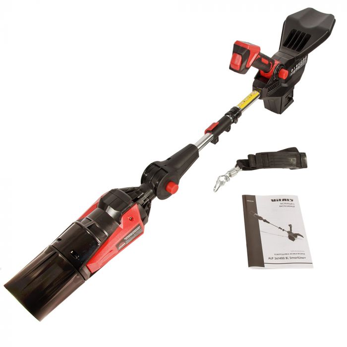 Повітродув садовий акумуляторний Vitals Professional ALP 361400 BL SmartLine+ 36В 900Вт 220км/год 2.4кг без АКБ та ЗП