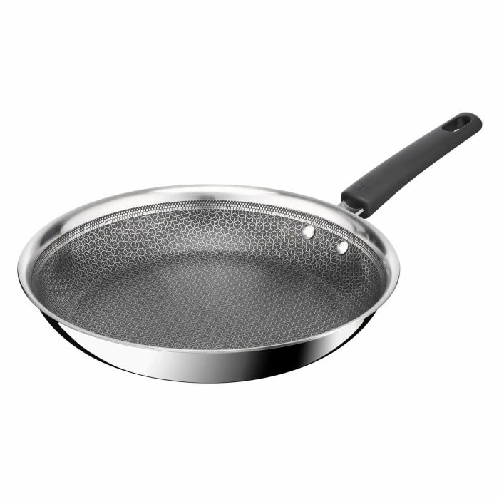Сковорода Tefal Emotion+ Power, 28см, нержавіюча сталь, серцевина-алюміній, хромована сталь, бакеліт