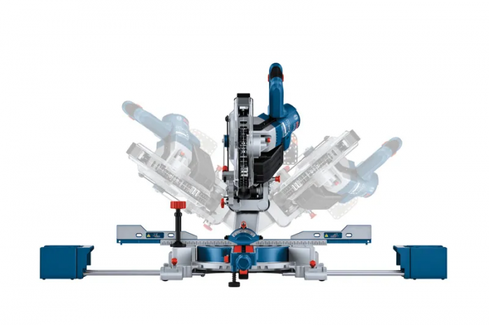 Пила торцювальна акумуляторна Bosch Professional GCM 18V-216 D 18В 216мм 16.2кг  без АКБ та ЗП